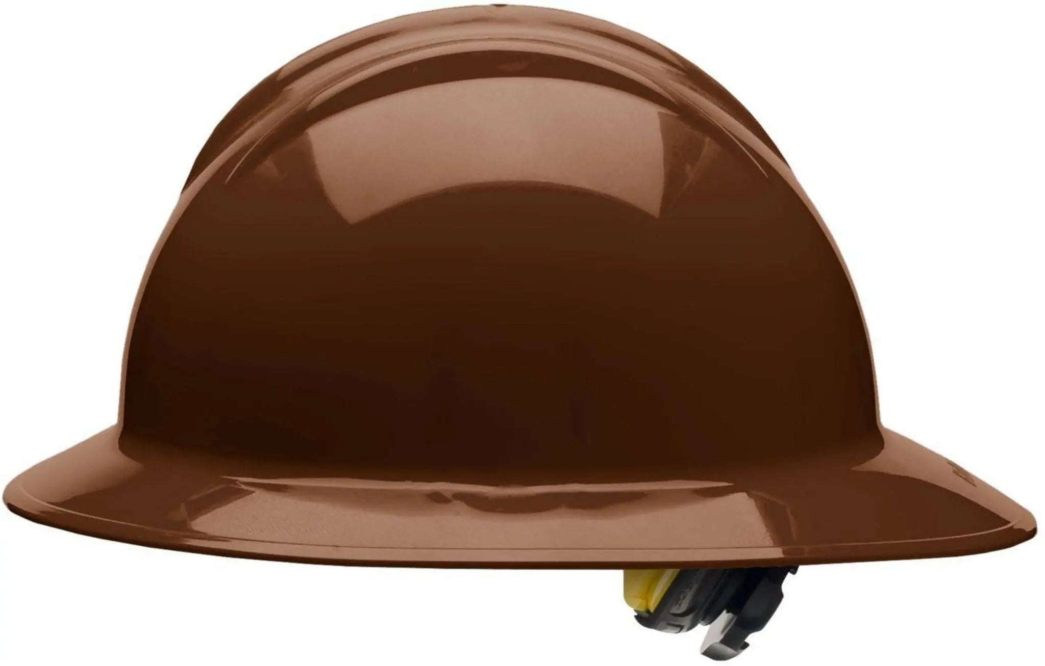 BULLARD Bullard 33CBR HDPE Full Brim Hard Hat With Ratchet/6 Point Ratchet Suspension