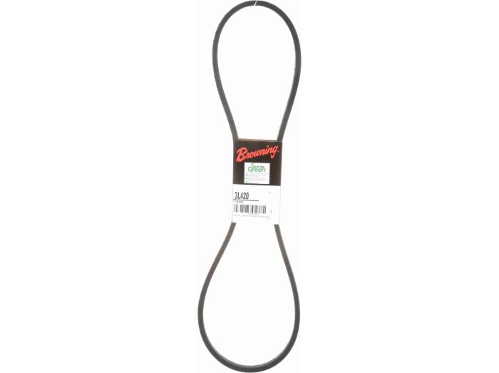 BROWNING Browning 1094010 FHP V-Belts 3L Section, 3/8 inch W Top, 43 inch L Outside, 42.3 Pitch
