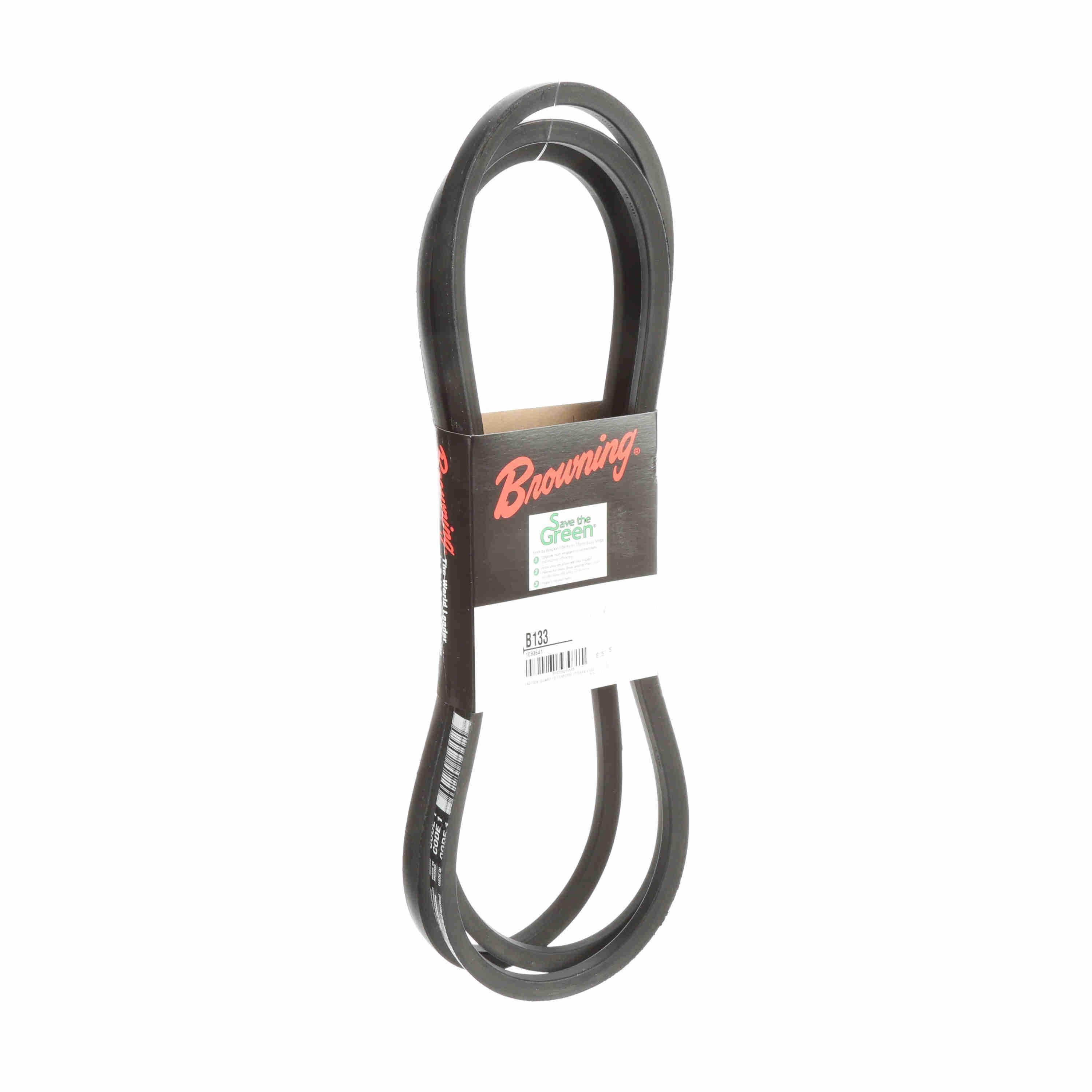 BROWNING Browning 1083641 V-Belt B133 Gripbelt 21/32 inches X 136 inches