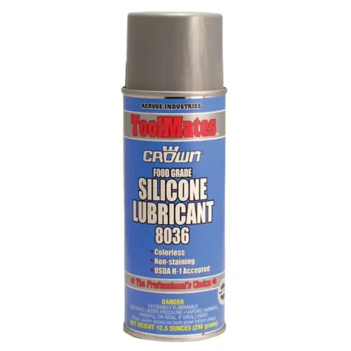 CROWN Crown 8036 Food Grade Silicone Lubes 16 oz Aerosol Can