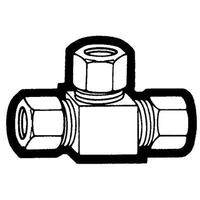 HOLYOKE FITTINGS Holyoke Fittings 64-2 1/8 Compression Fitting Union Tee