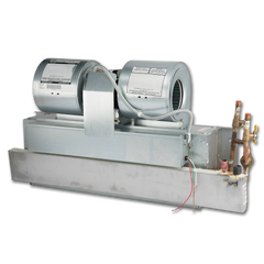 FIRST COMPANY First Company 450403L Hydronic Fan Coil Unit 120-Volt 3-Speed 400 CFM Left-Hand Drain 4HBC-3