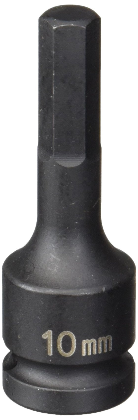 GREY PNEUMATIC Grey Pneumatic 2910m 1/2 inch drive 10mm hex impact driver socket 75mm oal