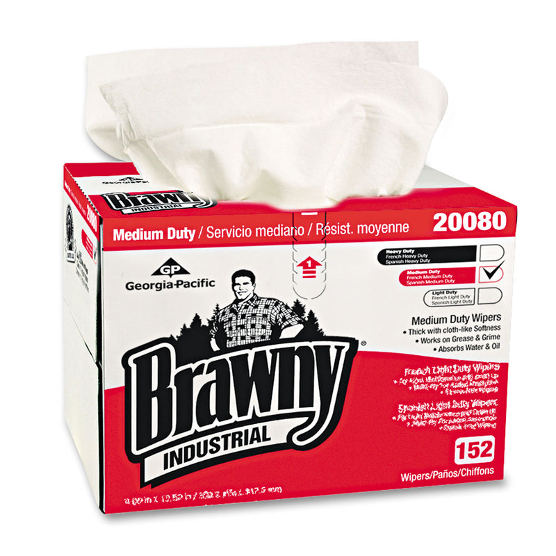 GEORGIA-PACIFIC Georgia-Pacific GPC2008003 Wiper Brawny Industrial Medium Duty 1/4CSDRC 1/Case