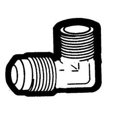 HOLYOKE FITTINGS Holyoke Fittings 49-104 flare male elbow tube to male pipe elbow adapter 5/8 x 1/4 90 degree