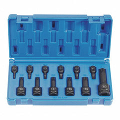 GREY PNEUMATIC Grey Pneumatic 1234T assorted drive 12 pieceint. star impact driver
