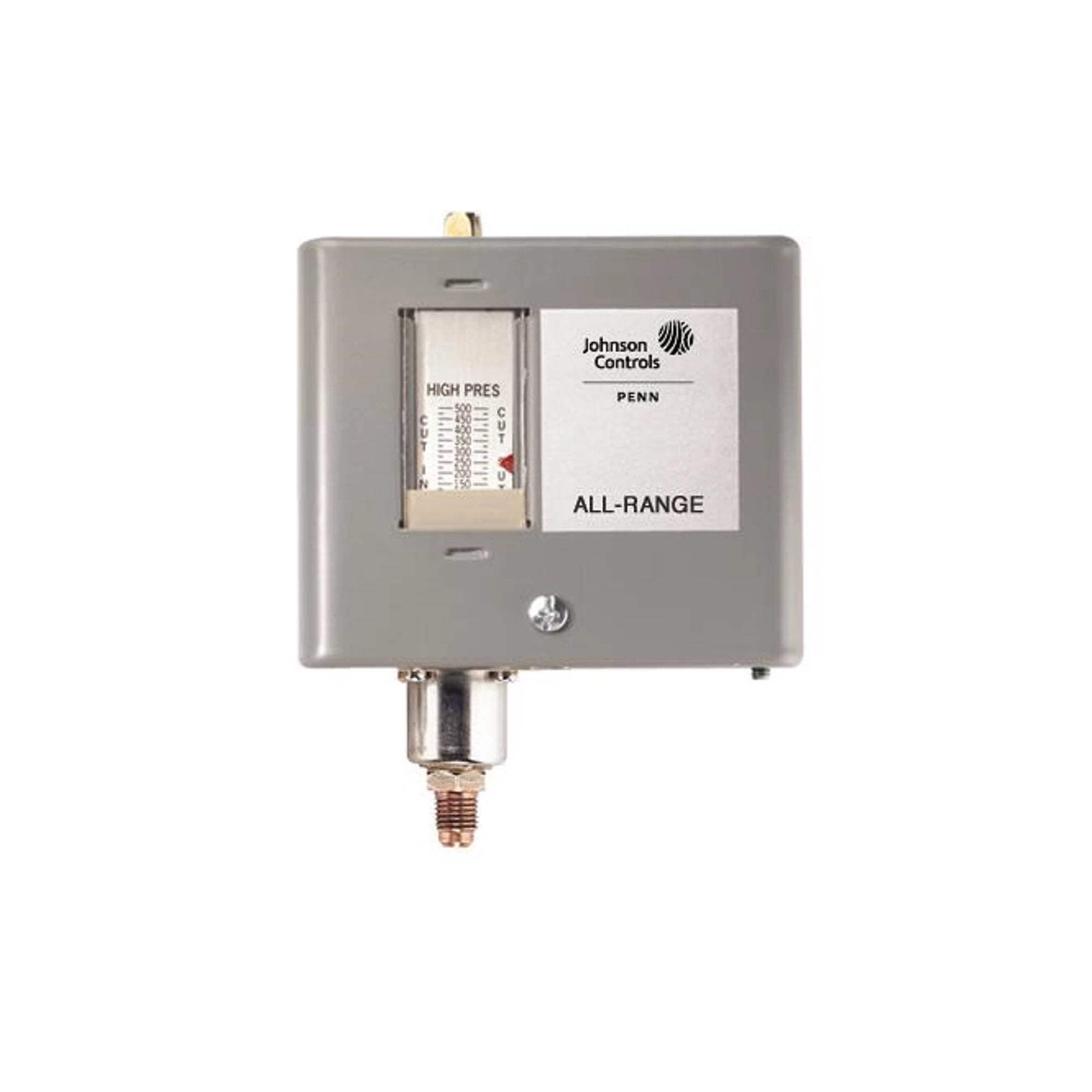 JOHNSON CONTROLS Johnson Controls P170KA-1C Pressure Control, 50 to 500 psi
