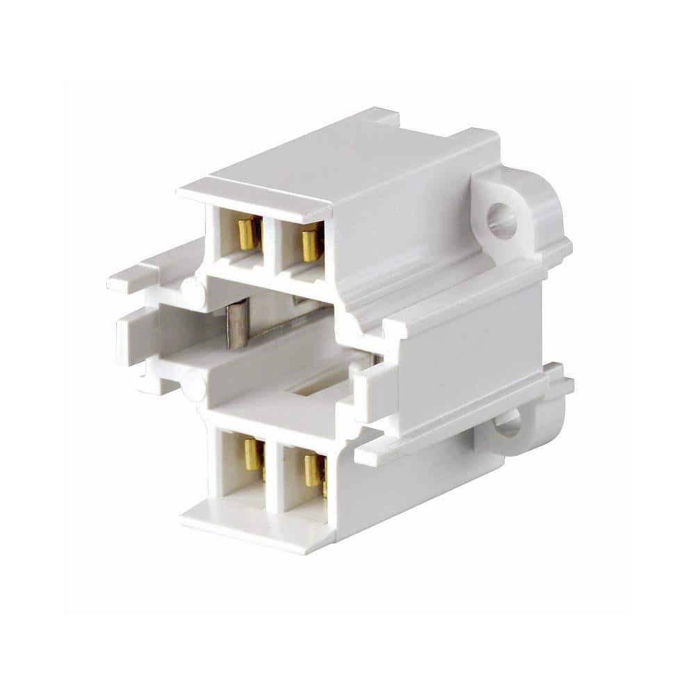 LEVITON Leviton 26725-419 Compact Fluorescent Lampholder 26W 32W 42W 4 Pin