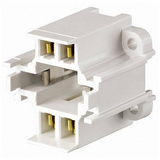 LEVITON Leviton 26725-419 Compact Fluorescent Lampholder 26W 32W 42W 4 Pin