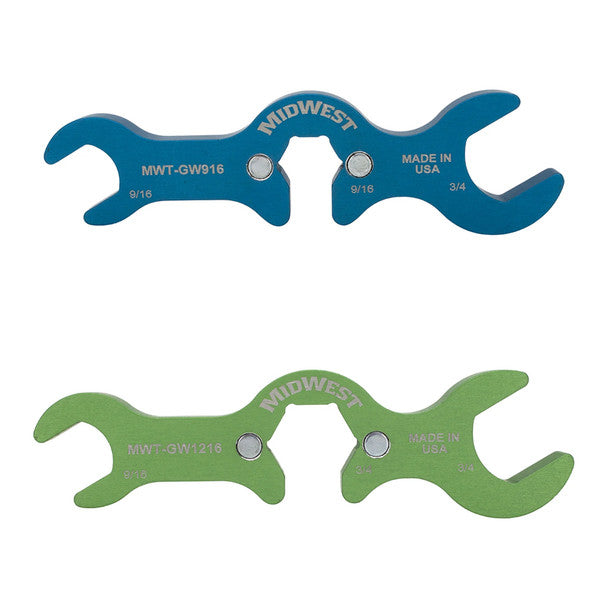 MIDWEST TOOL Midwest Tool MWT-GW2 2-piece Grvty-Wrench Set 3/4 inch & 9/16 inch