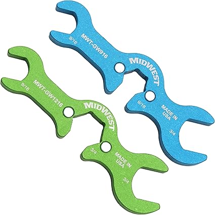 MIDWEST TOOL Midwest Tool MWT-GW2 2-piece Grvty-Wrench Set 3/4 inch & 9/16 inch
