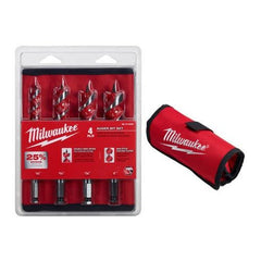 MILWAUKEE Milwaukee 48-13-4000 Wood Drill Bit Set 4 Pieces
