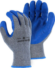 MAJESTIC Majestic 3382/11 M-Safe grip glove with wrinkled latex palm on cotton/poly liner x-large