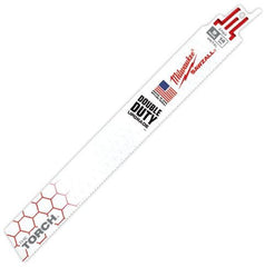 MILWAUKEE Milwaukee 48-00-5787 SAWZALL The Torch Demolition Straight Back Reciprocating Saw Blade 9 in L x 1 in W 5/PK