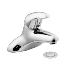 MOEN Moen 8414F12 Commercial Single Handle Lavatory Faucet with Drain 1.2 gpm