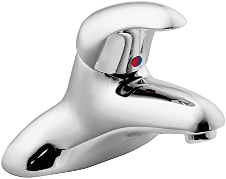 MOEN Moen 8414F12 Commercial Single Handle Lavatory Faucet with Drain 1.2 gpm