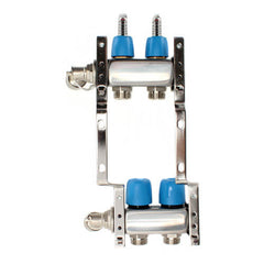 MR PEX Mr Pex 3230200 2 Loop 1-1/4 inches Stainless Steel Manifold