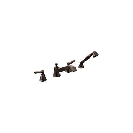MOEN Moen TS925ORB two-handle roman tub faucet includes hand shower 1 pack