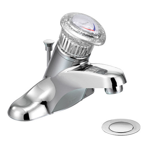 MOEN Moen 64620 one-handle bathroom faucet 1.5 gpm 4 in