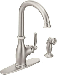 MOEN Moen 7735SRS Brantford One-Handle High Arc Kitchen Faucet 360 Degree