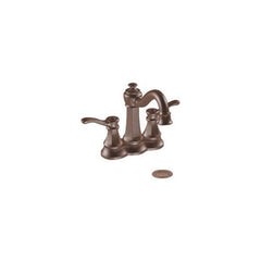 MOEN Moen 6301ORB Vestige Double Handle Lavatory Faucet 4 Inch Centers 90 Degree Angle