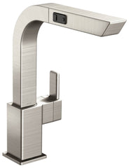 MOEN Moen S7597SRS 90 Degree One-Handle High Arc Pullout Kitchen Faucet