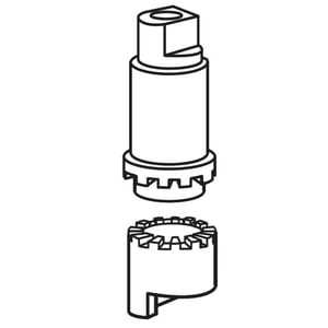 MOEN Moen 12343 Stem Ext Cp 1 Pack