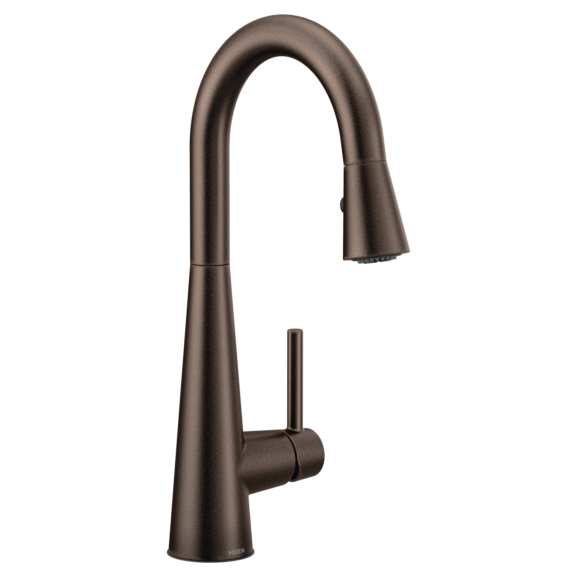 MOEN Moen 7664ORB Sleek One-Handle High Arc Pulldown Bar Faucet 1.5 GPM 14.46 Inch