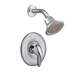 MOEN Moen TL2302 Single Handle Posi-Temp Pressure Balanced Shower Only Trim With Single Function Shower Head From The Villeta Collection