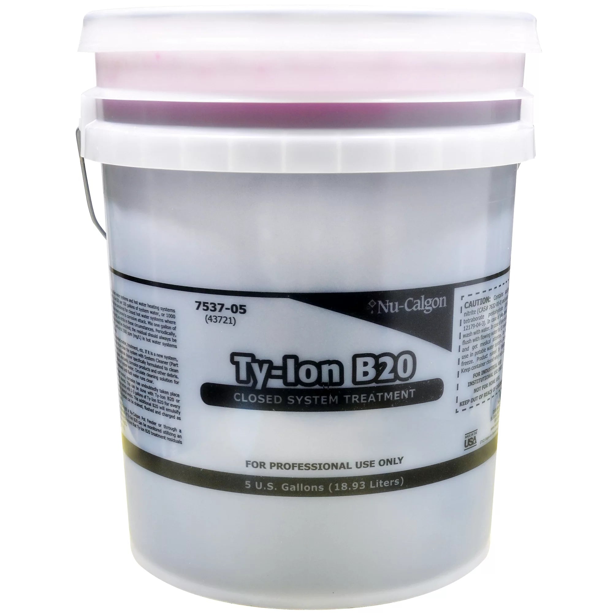 NU-CALGON Nu-Calgon 7537-05 Ty-Ion B20 5 Gallon