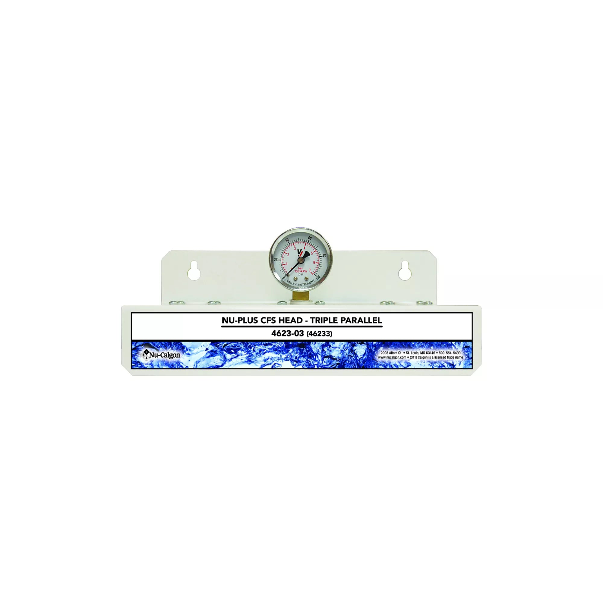 NU-CALGON Nu-Calgon 4623-03 Nu-Plus CFS Head-Triple Parallel