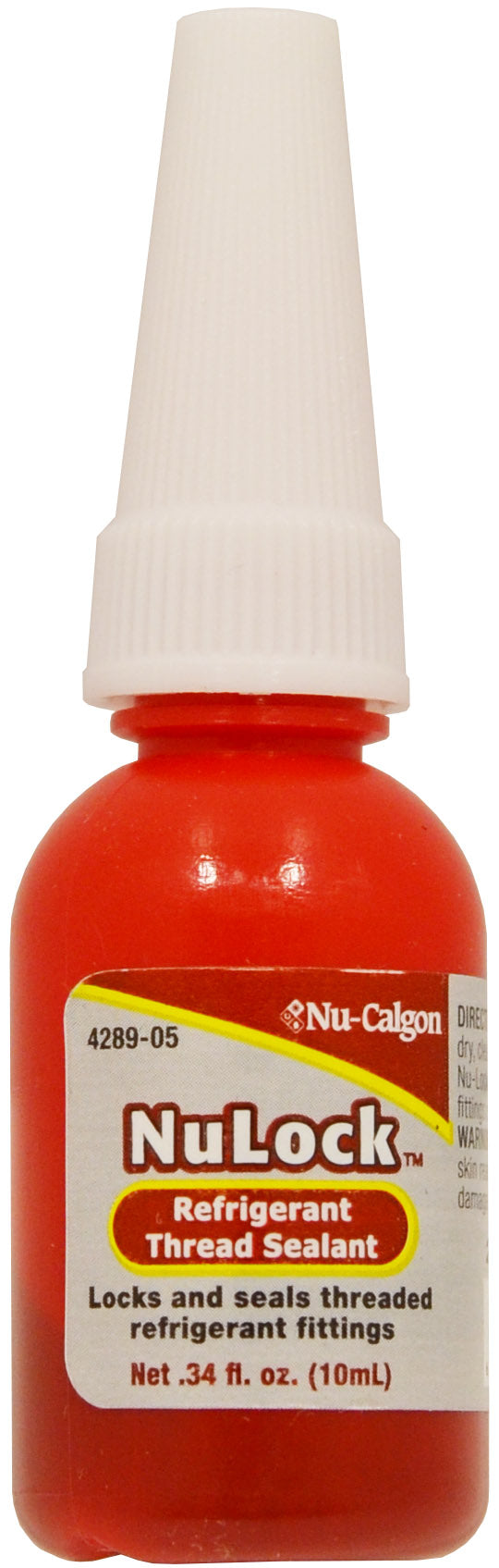 NU-CALGON Nu-Calgon 4289-05 NuLock Refrigerant Thread Sealant 10 ml Bottle
