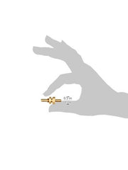 PARKER Parker 22bh-4-4 dubl-barb brass body bulkhead union fitting 1/4 inches barb tube x 1/4 inches barb tube
