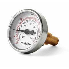 GUHRING Resideo GS200/U 1/2 in Sweat Connection Thermometer (2 in Dial Size)