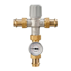 RESIDEO Resideo AM-102-UPTG-1LF/U 1 in union press with temp gauge mixing valve