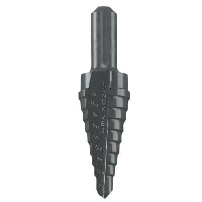 STANLEY Stanley 30883VB3 Lenox Vari-Bit Step Drill Bits 1/4-3/4 in 9 Step 3/8 in Shank