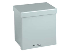 WIEGMANN Wiegmann RSC182406 Embossed Mounting Holes Mount Enclosure 18 in W x 24 in H x 6 in D