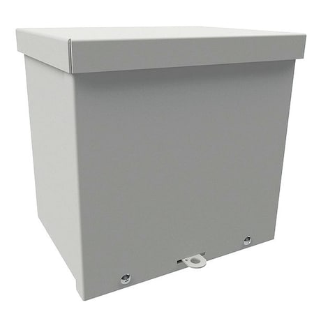 WIEGMANN Wiegmann RSC182406 Embossed Mounting Holes Mount Enclosure 18 in W x 24 in H x 6 in D