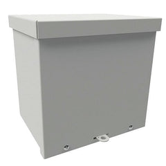 WIEGMANN Wiegmann RSC182406 Embossed Mounting Holes Mount Enclosure 18 in W x 24 in H x 6 in D