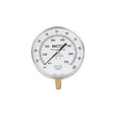 WEISS INSTRUMENTS Weiss Instruments 4CTS-060-4L 4 1/2 inch Dial Pressure Gauge 0-60 PSI 1/4 inch NPT