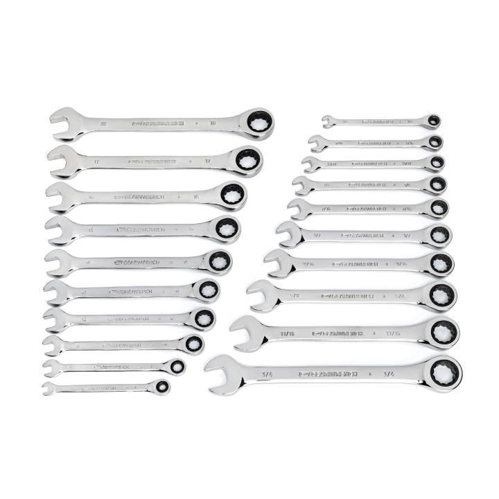 APEX TOOL GROUP Apex Tool Group 35720-06 20 Piece 12 Point Ratcheting Wrench