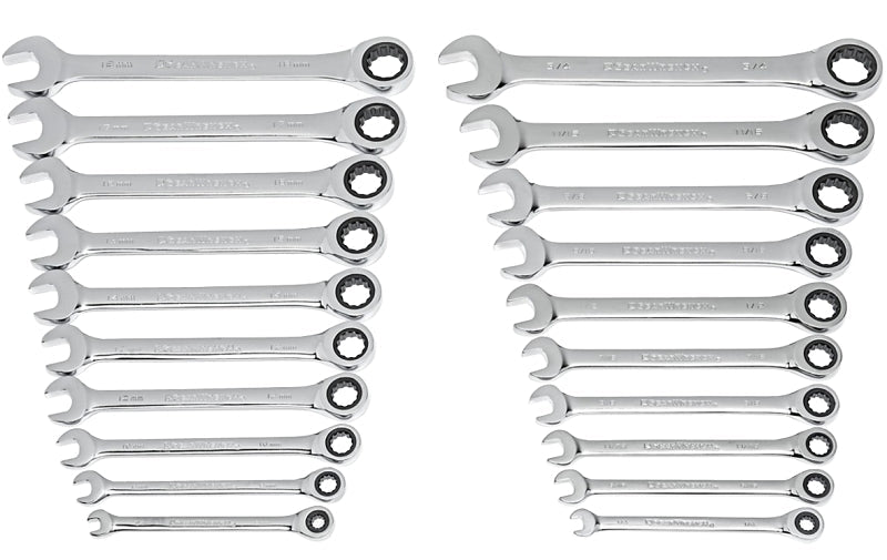APEX TOOL GROUP Apex Tool Group 35720-06 20 Piece 12 Point Ratcheting Wrench