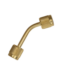 APPION TOOLS Appion Tools VFL45L Megaseal 45 degree vacuum-rated connector 2 inches x 1/4 inches flare swivel