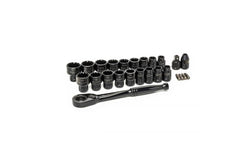 APEX TOOL GROUP Apex Tool Group CX6PT25 Ratchet and Socket Set 25 piece 3/8 inch Drive SAE