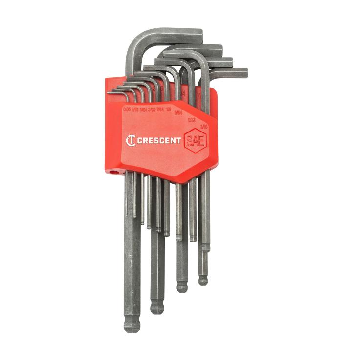 APEX TOOL GROUP Apex Tool Group CHKLABALL13 13 pc. long ball end sae hex key set