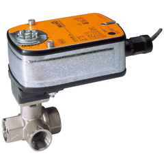 BELIMO Belimo B318+LF24-S US CCV Assembly 3 Way 24 VAC/DC 3/4 in. NPT