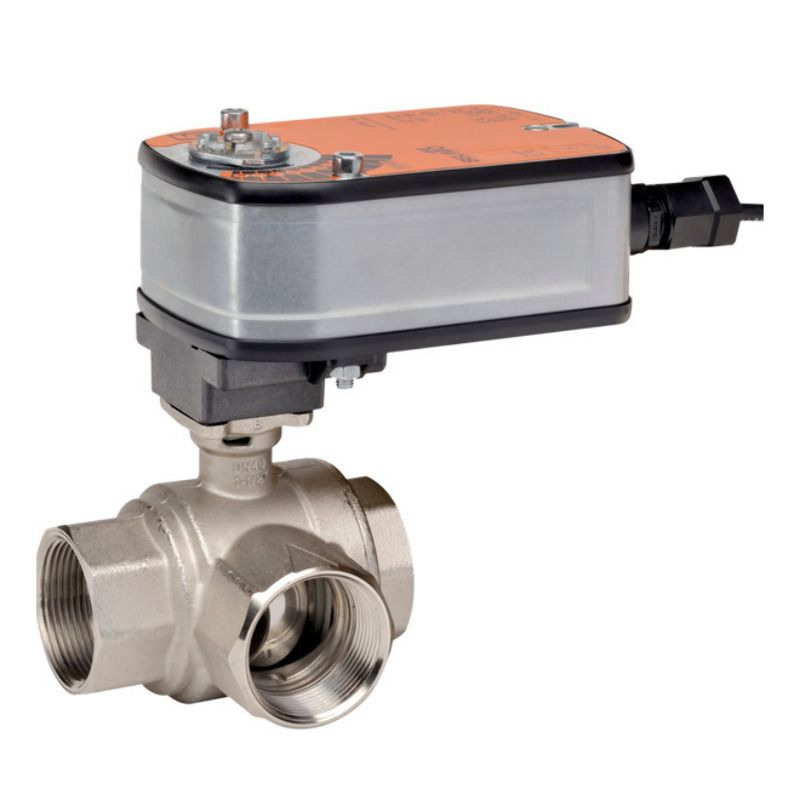 BELIMO Belimo B318+LF24-S US CCV Assembly 3 Way 24 VAC/DC 3/4 in. NPT