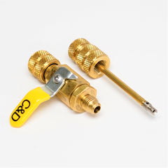 C&D VALVE C&D Valve CD3920 core removal tool 1/4 inches FTG w/ball valve