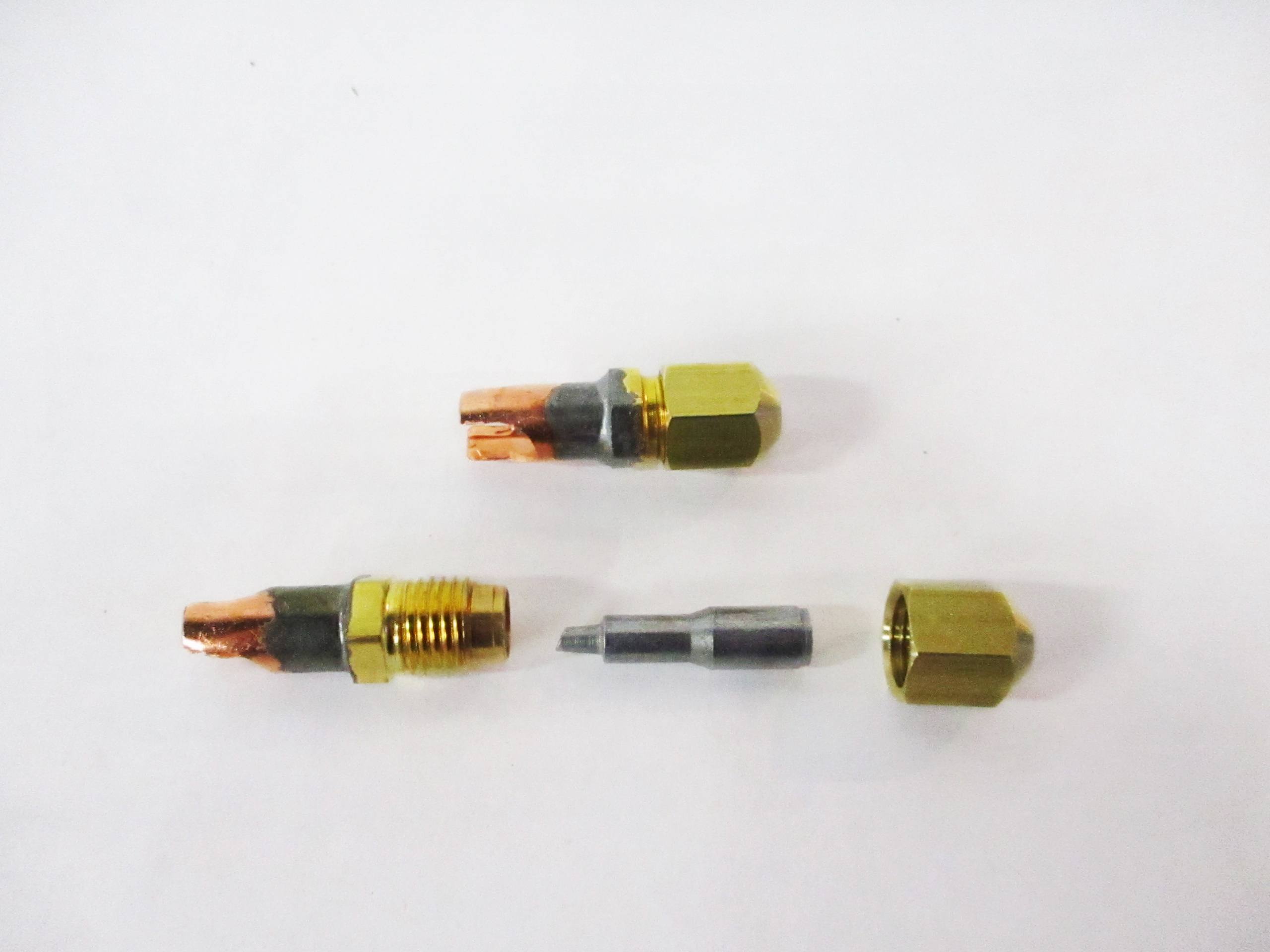 C&D VALVE C&D Valve CD5516/6 Braze-On Self-Piercing Copper Saddle Valve 5/16 inch OD tube 6 pack