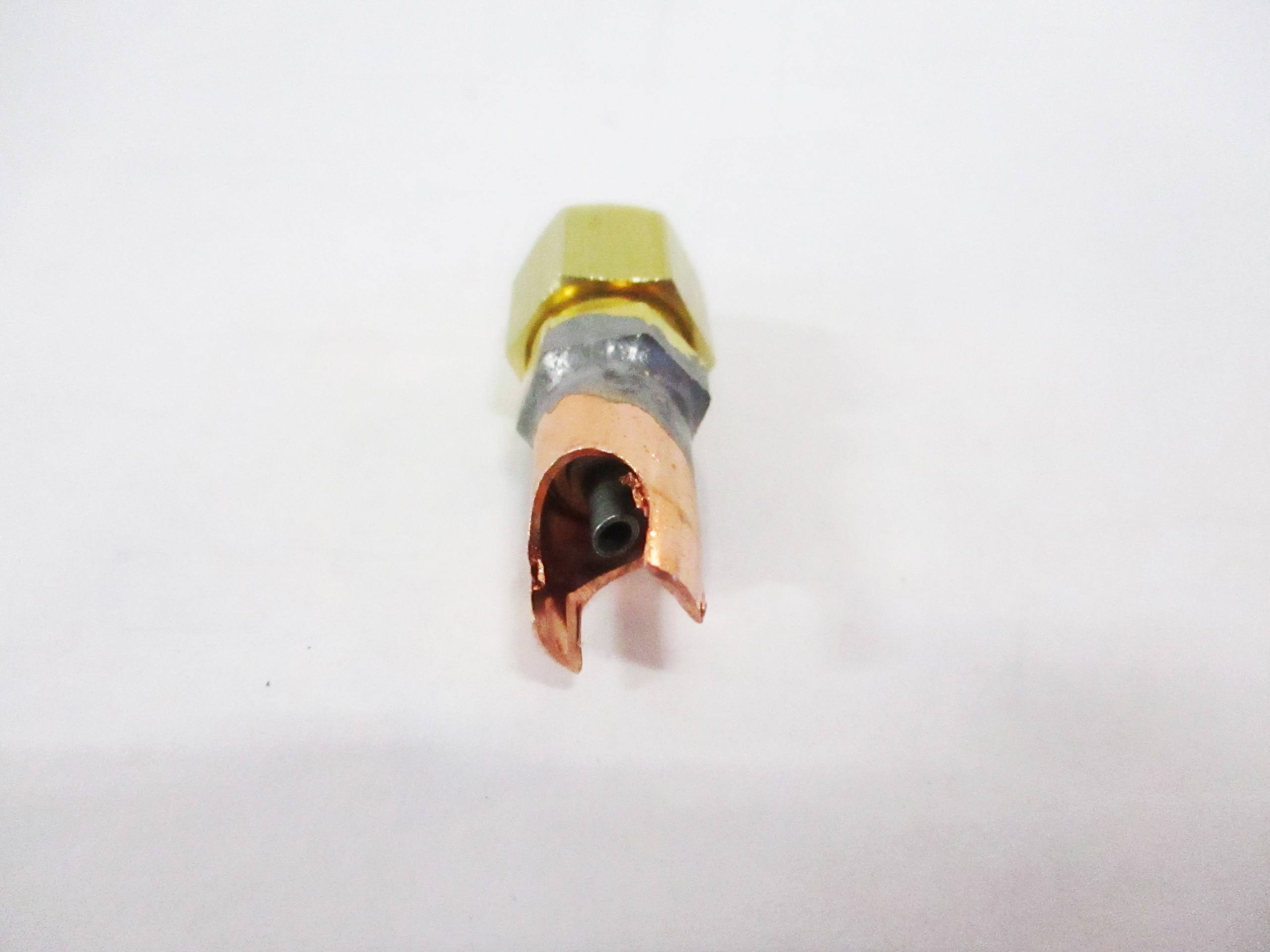 C&D VALVE C&D Valve CD5516/6 Braze-On Self-Piercing Copper Saddle Valve 5/16 inch OD tube 6 pack